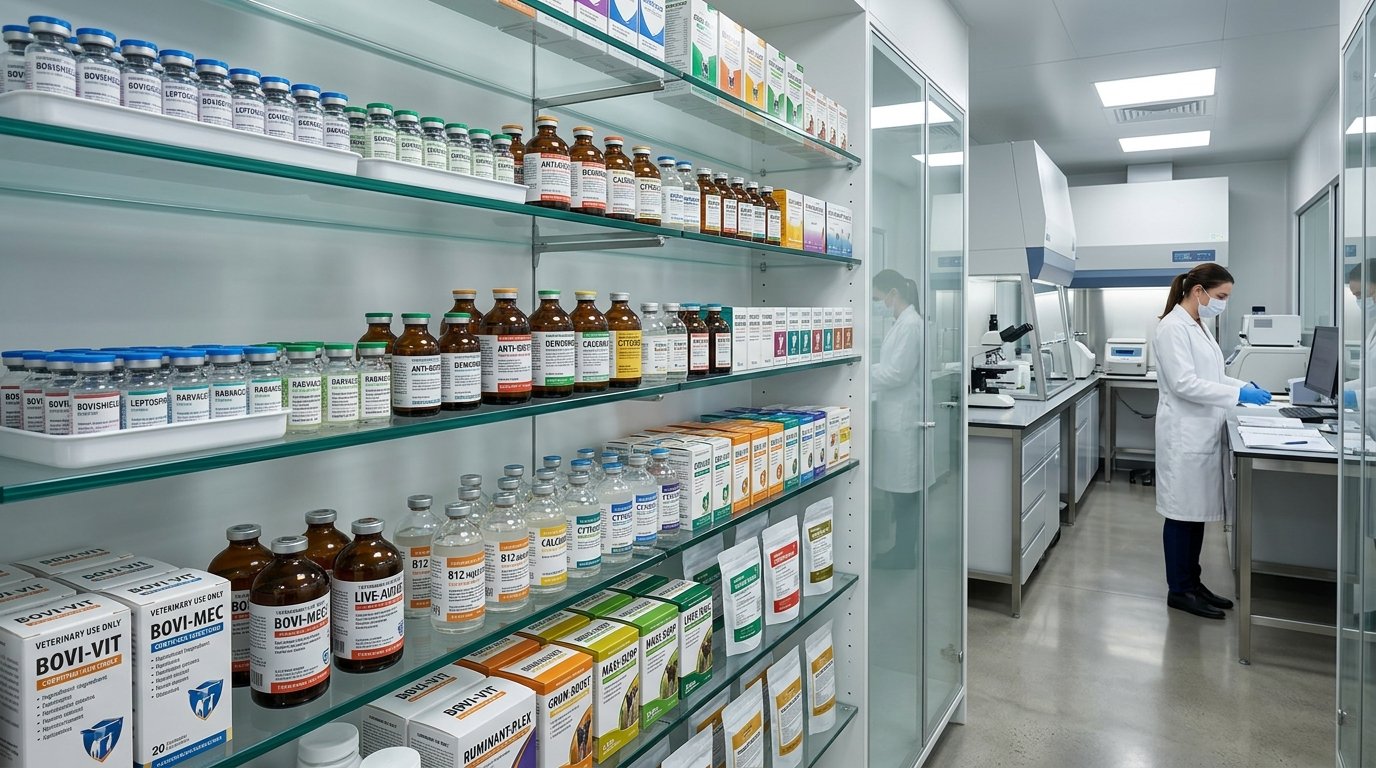 قطاع الأدوية والتحصينات والفيتامينات